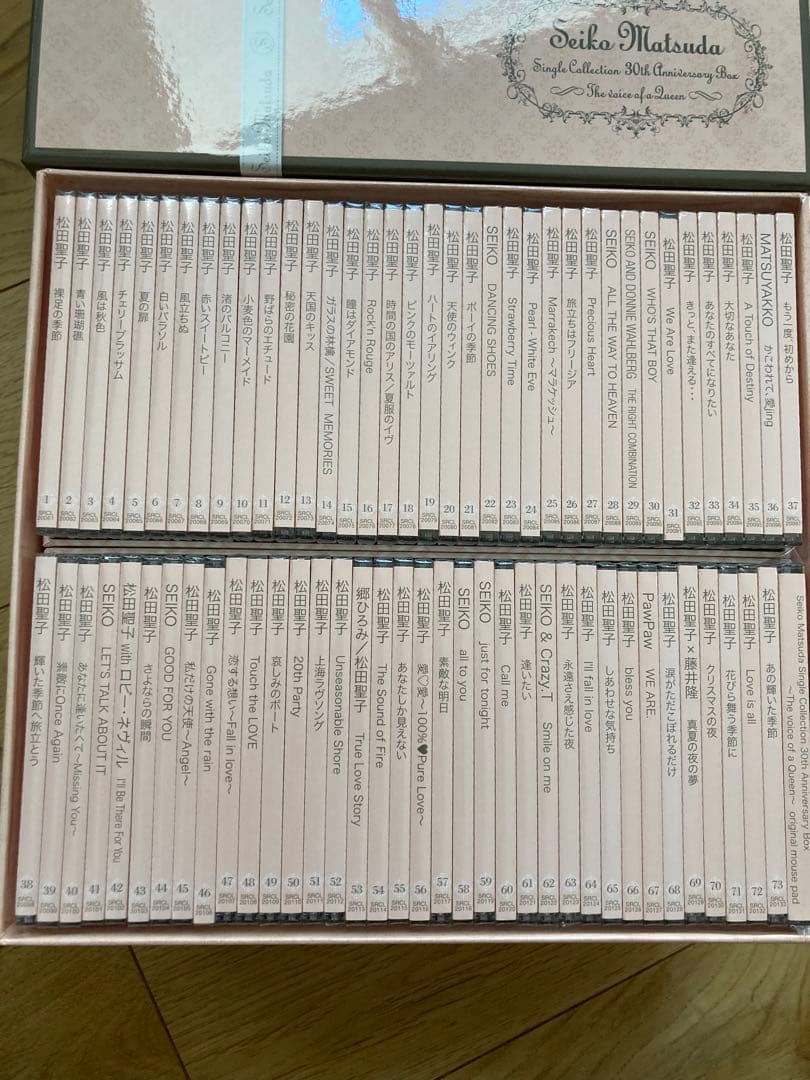 新品未使用　松田聖子　30th anniversary box