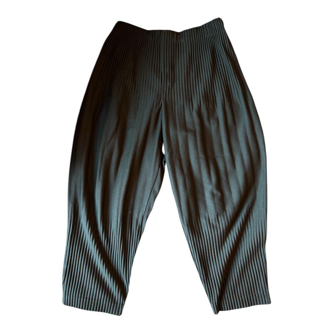 HOMME PLISSÉ ISSEY MIYAKE プリーツパンツ 黒 サイズ2