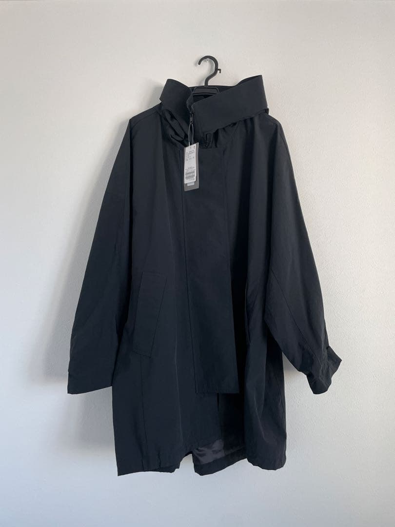 LIBERADD/リベラド　ZIP LONG ブルゾン　ブラック