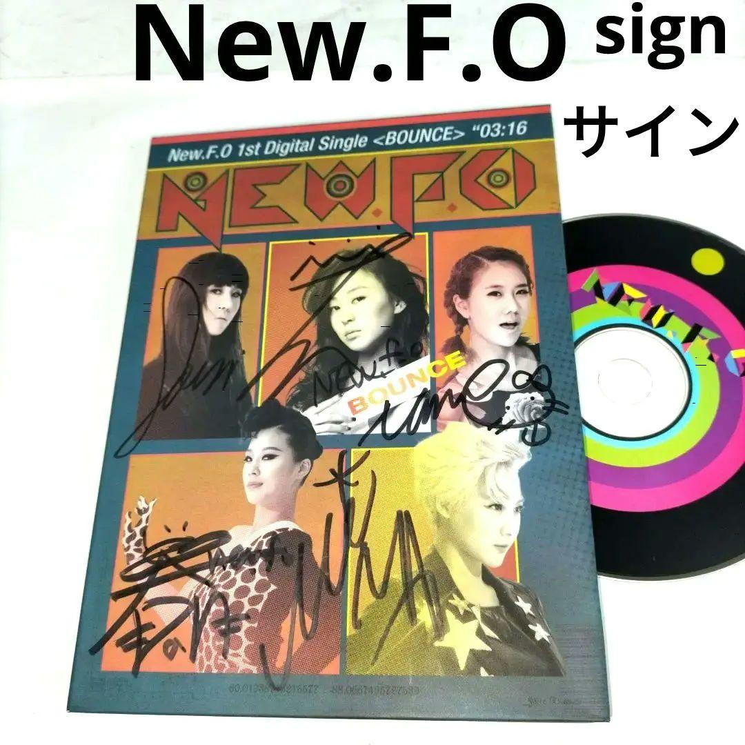 ⭐New.F.O「Bounce」メンバー全員サイン付き⭐韓国盤KPOP⭐