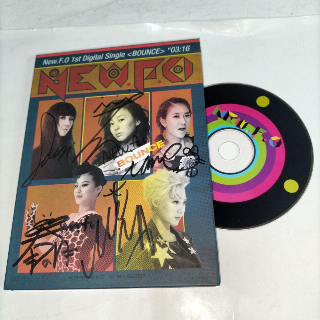 ⭐New.F.O「Bounce」メンバー全員サイン付き⭐韓国盤KPOP⭐