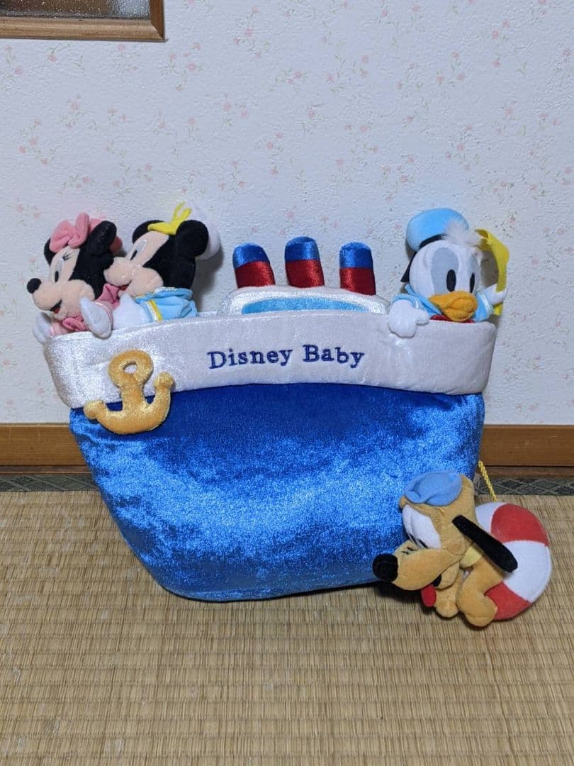 ディズニーシー ランド 船 ミッキー ミニー ドナルド 蒸気船　ぬいぐるみ