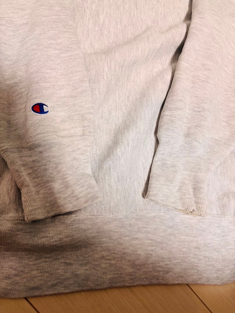 希少90s〜チャンピオントリコタグリバースウィーブ　グレー　 XL