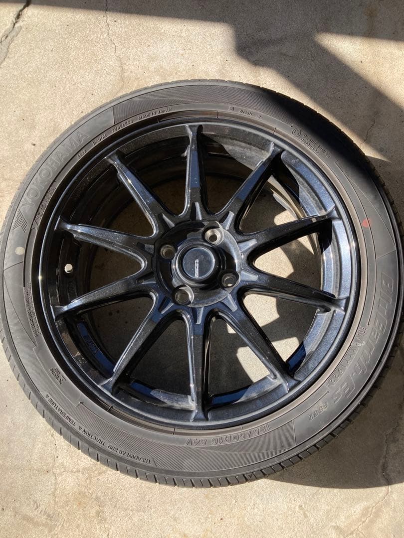 5本Gスピード＋ブルーアースES32 195/50R16 アクア兵庫県引取り歓迎