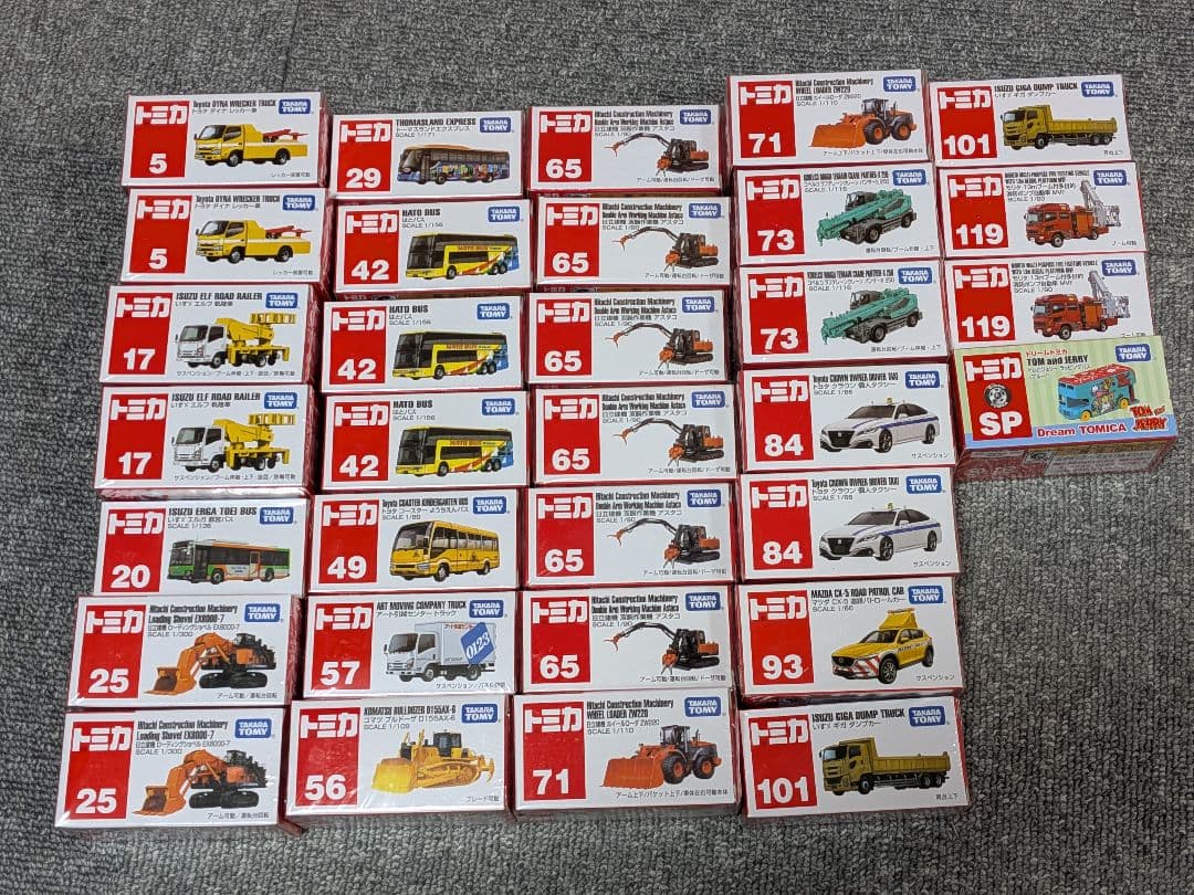 未開封新品トミカ＆ポケットトミカ　計70個セット