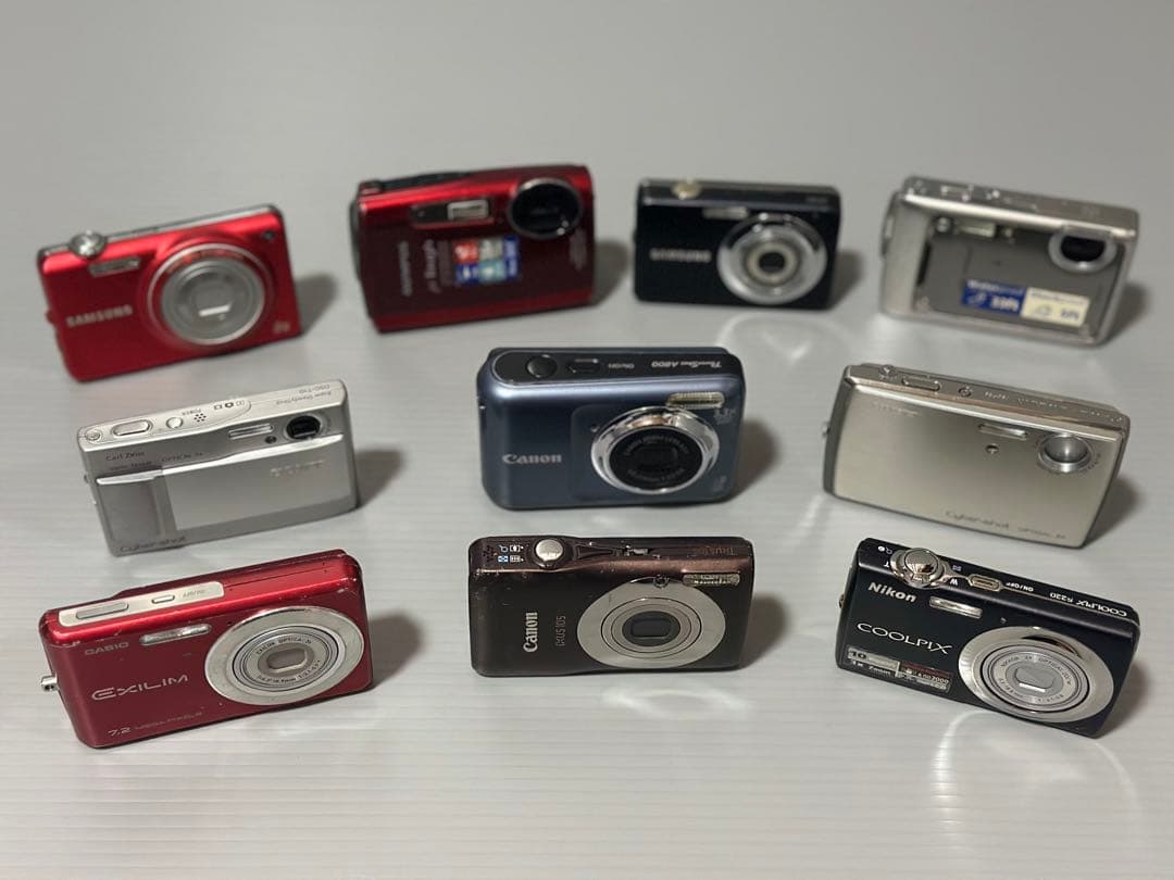 10台 デジカメラ まとめ【動作未確認ジャンク扱】③