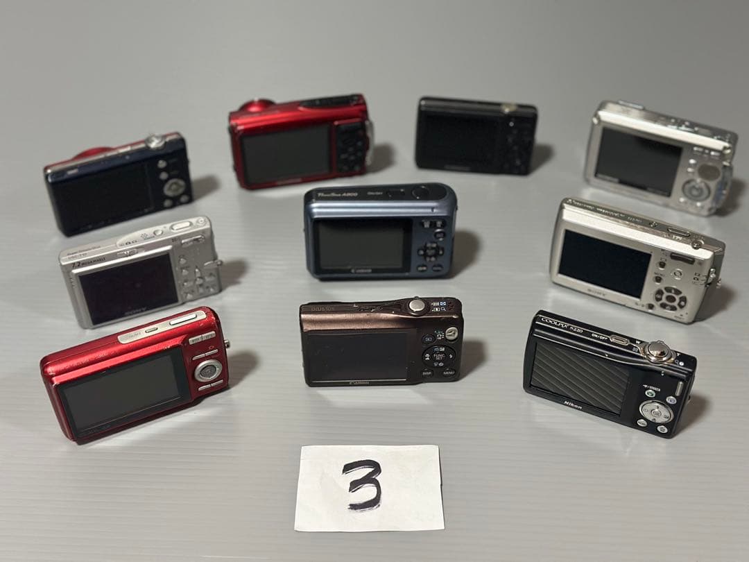 10台 デジカメラ まとめ【動作未確認ジャンク扱】③