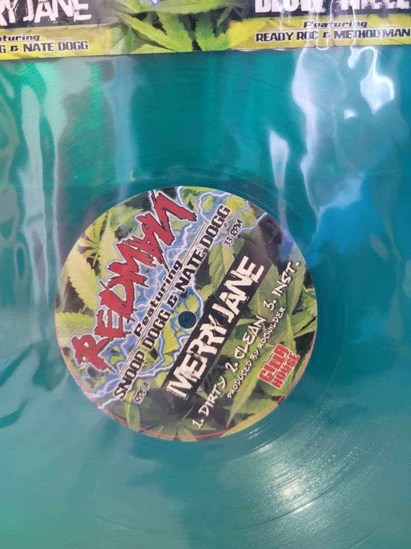 Redman Merry Jane クリアグリーンレコード