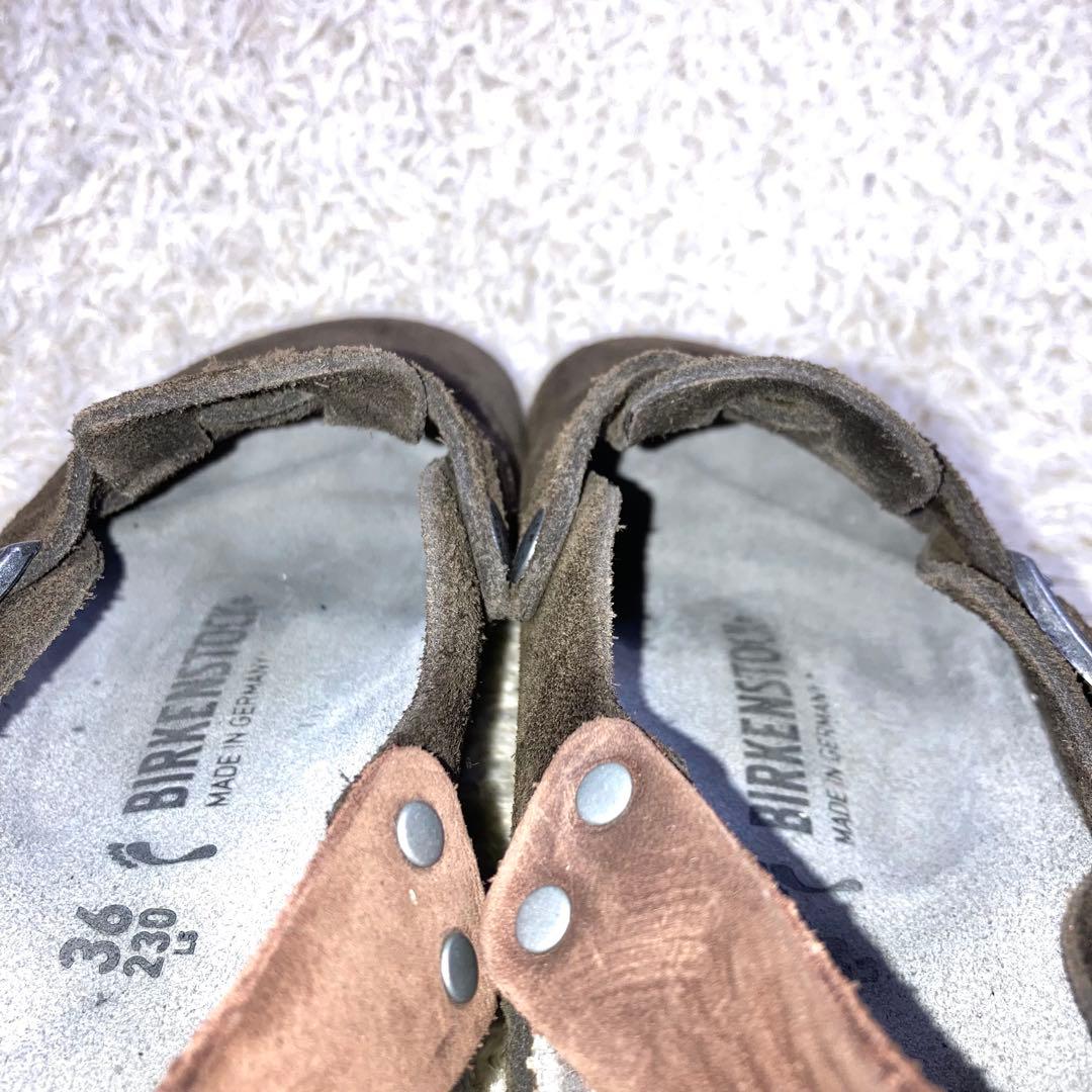 『美品』ビルケンシュトック トキオ 2 サボサンダル ベルト スエード　別注