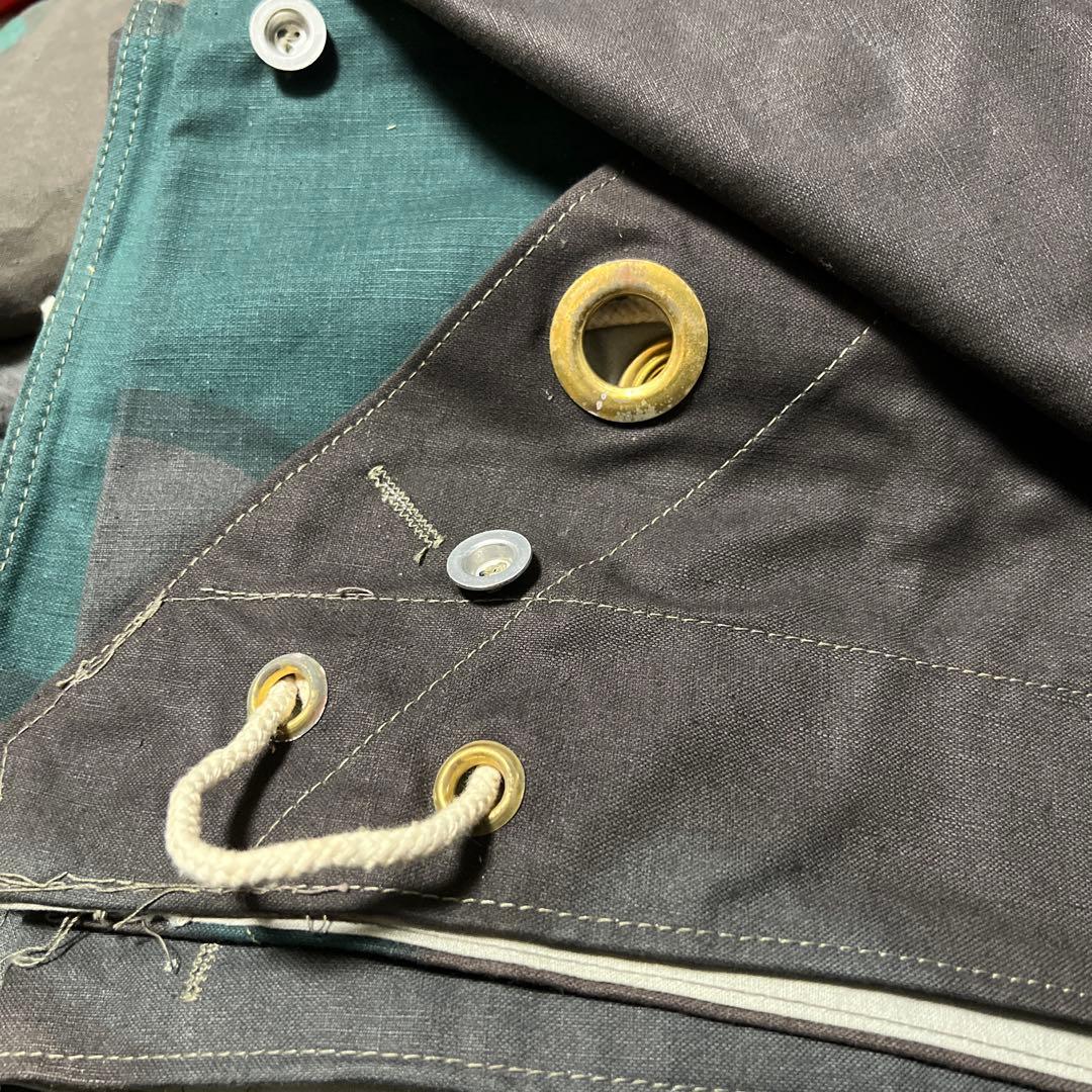 スウェーデン軍 三角 軍幕 デッドストック（未使用）