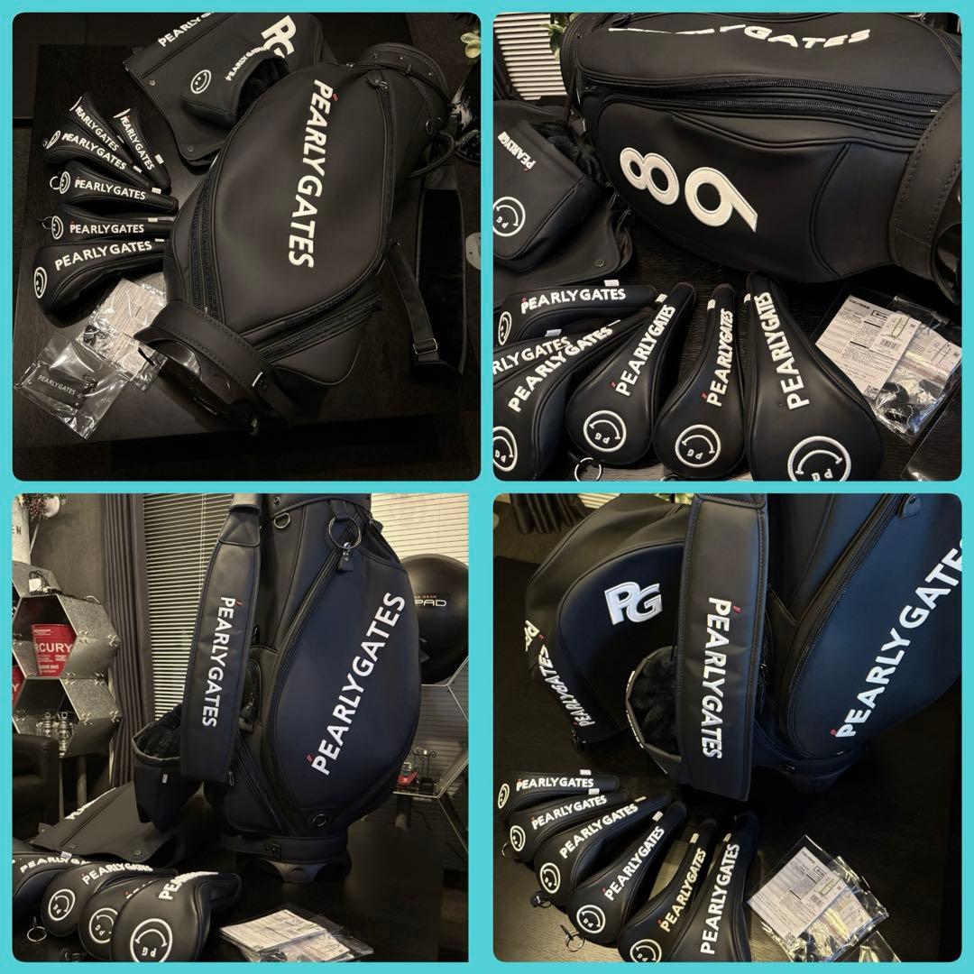 国内正規品　PEARLY GATES キャディバッグ マット合皮