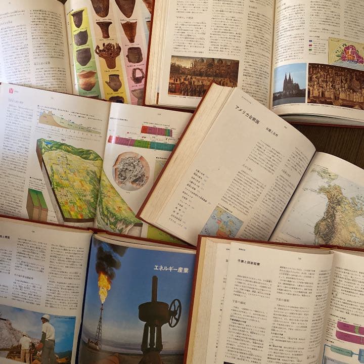 ♡学研♡図詳ガッケン・エリア教科辞典♡専用棚付18冊セット♡送料込み