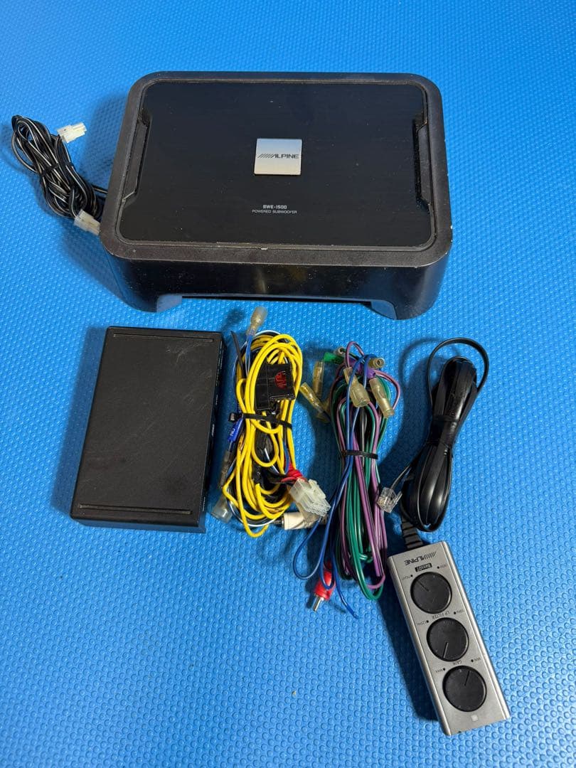 アルパイン SWE-1500 パワード サブ ウーファー ウーハー