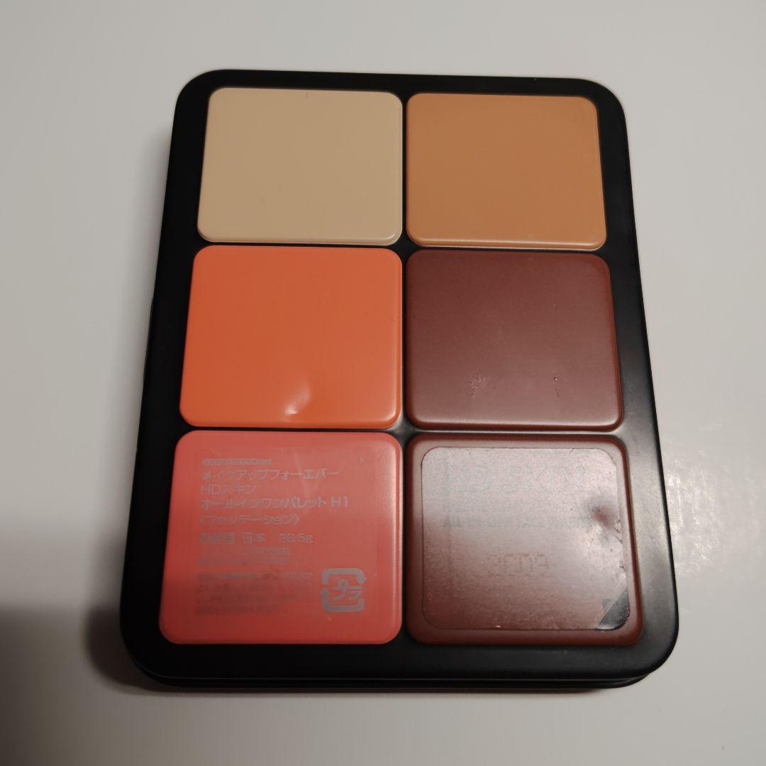 メイクアップフォーエバー HDスキン オールインワンパレット H1 原産国:日本