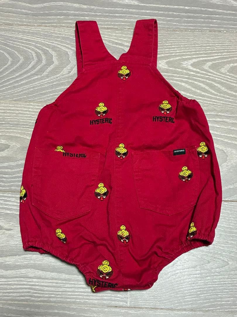 ヒステリックミニ　ヒスミニ　サロペット ロンパース