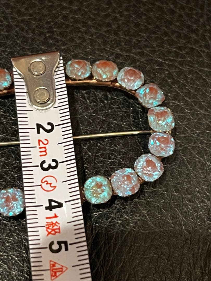 サフィレット　イギリス　ヴィクトリアン　ブローチ　アンティーク