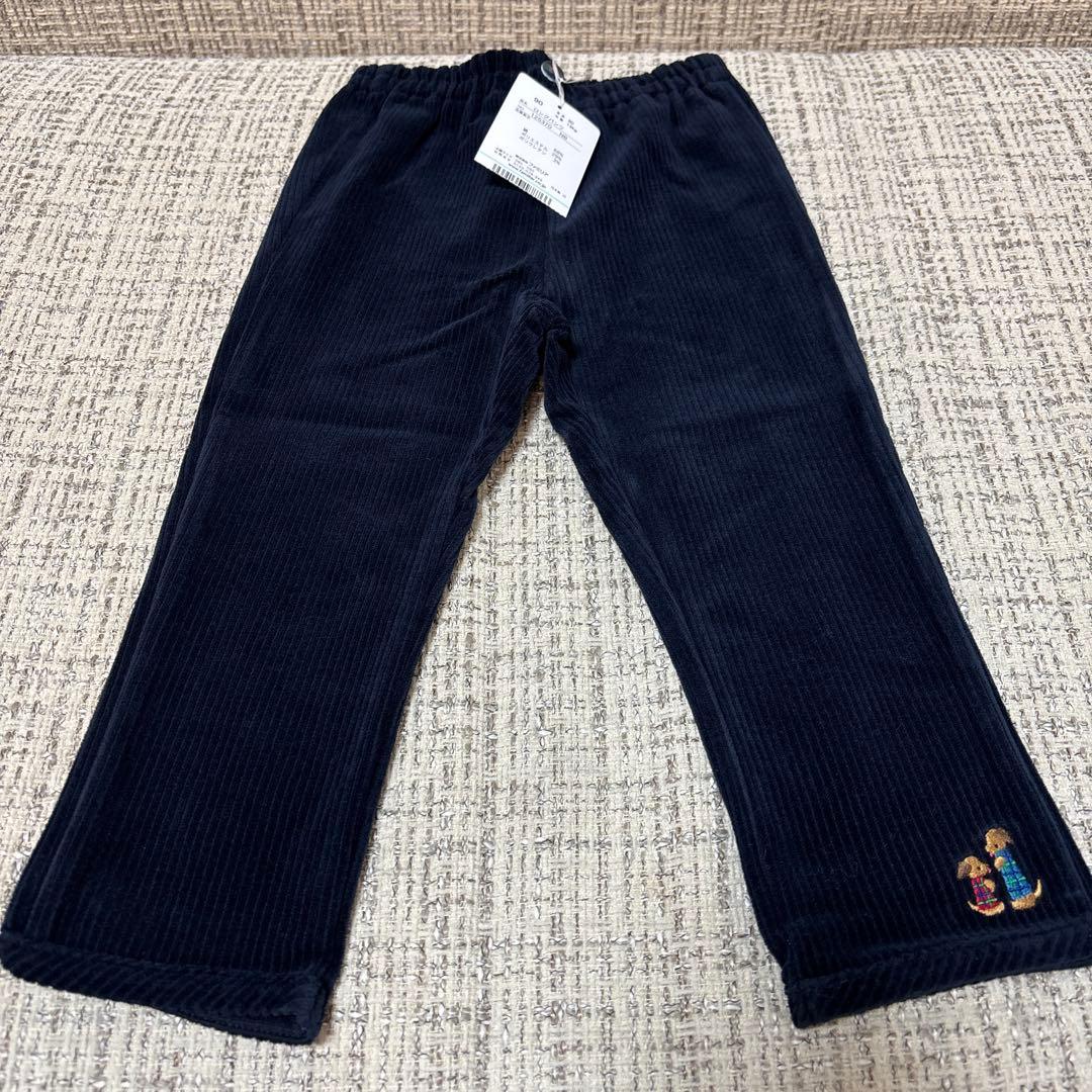 ゆ*き様 【新品未使用タグ付き】 familiar ロングパンツ コーデュロイパ