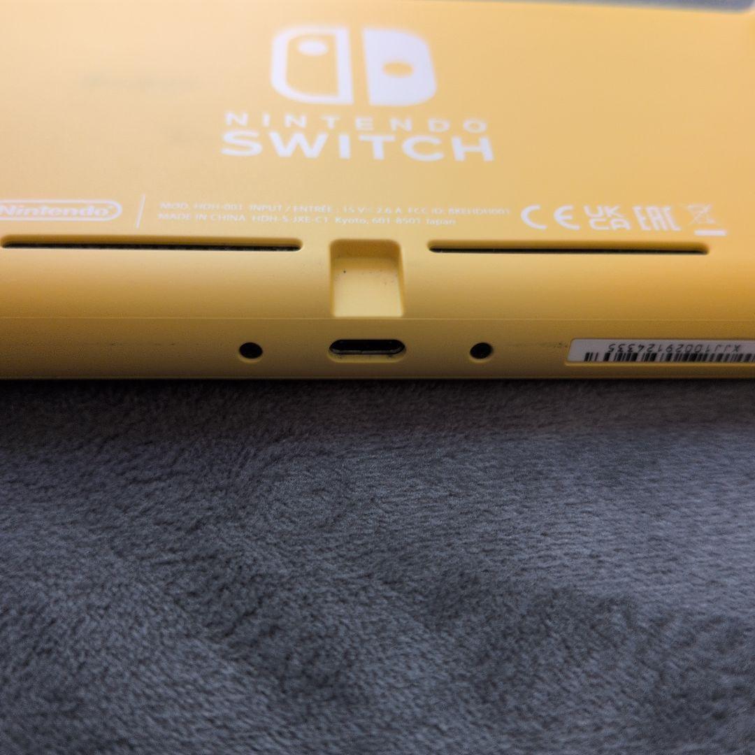 【美品】Nintendo Switch Lite イエロー 本体