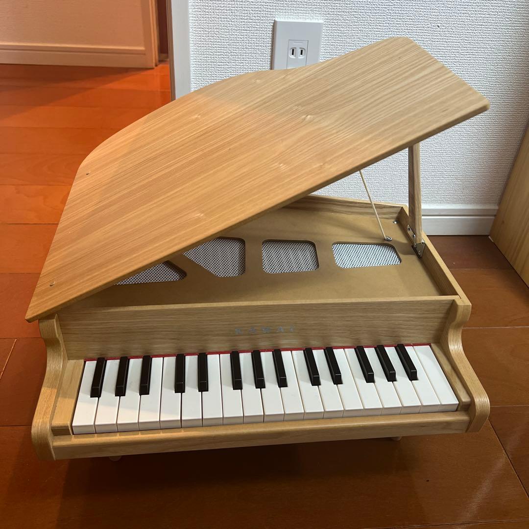 KAWAI カワイ ミニ グランドピアノ 木目調 木製 ナチュラル