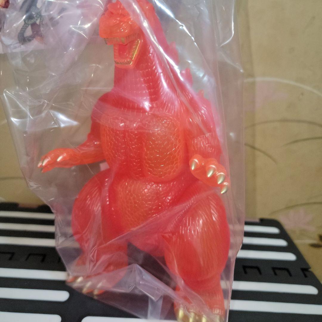 マルサン　ゴジラ1995 　デスゴジ　350 バーニングオレンジ　ソフビ