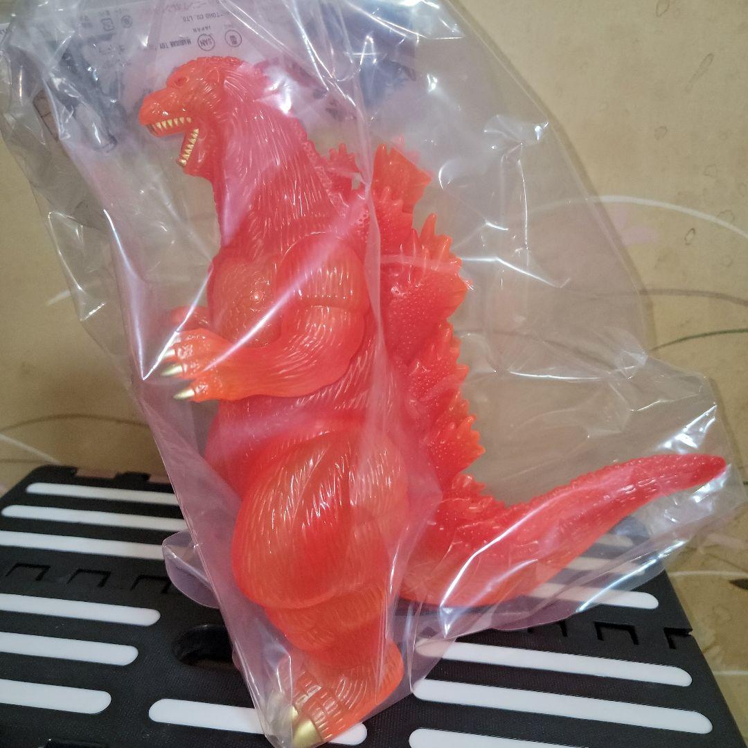 マルサン　ゴジラ1995 　デスゴジ　350 バーニングオレンジ　ソフビ