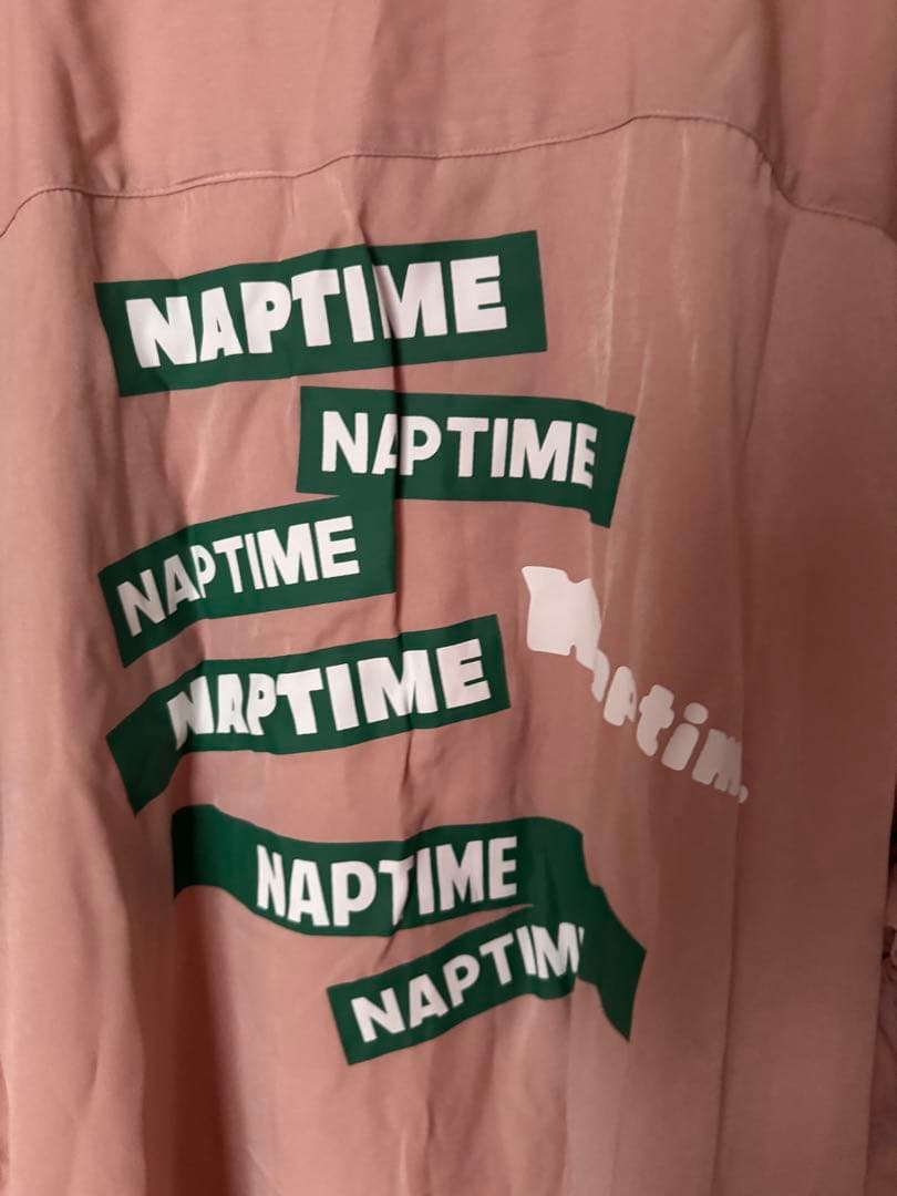 Naptime. 2020ss ピンクシャツ