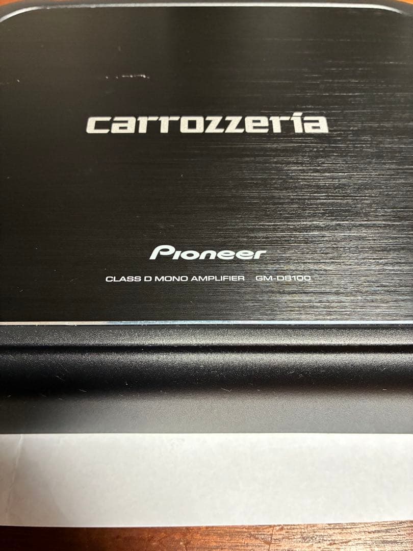 Pioneer carrozzeria GM-D8100 アンプ 傷あり 実働品