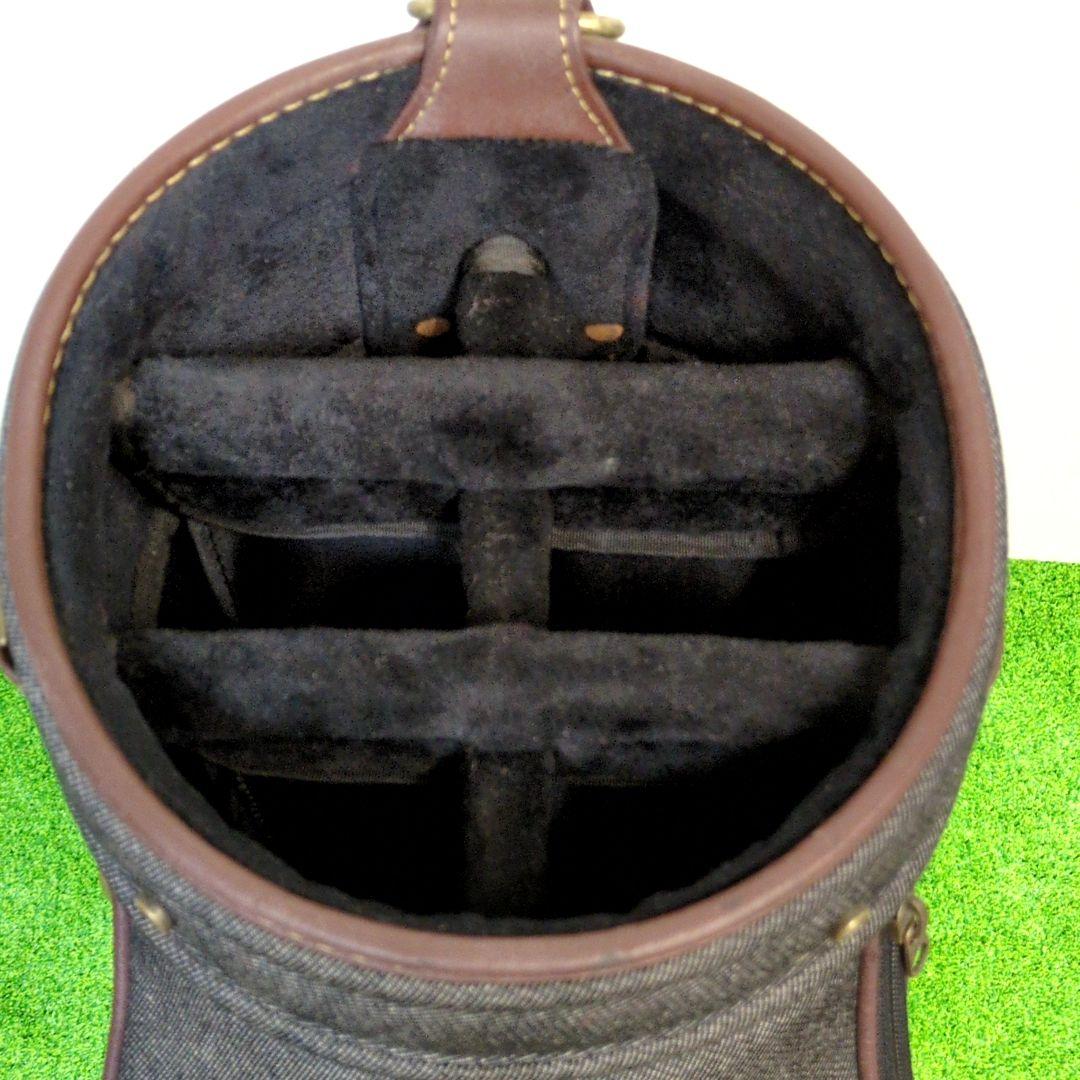 【希少品】 セサミストリート キャディバッグ　デニム　6分割　8インチ