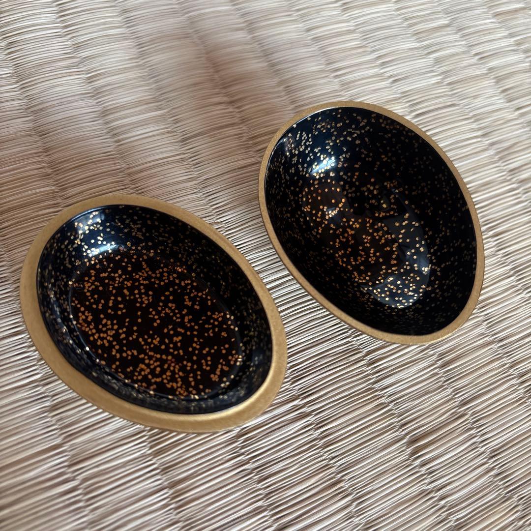 鶴　香合　江尻玄舟作　輪島塗