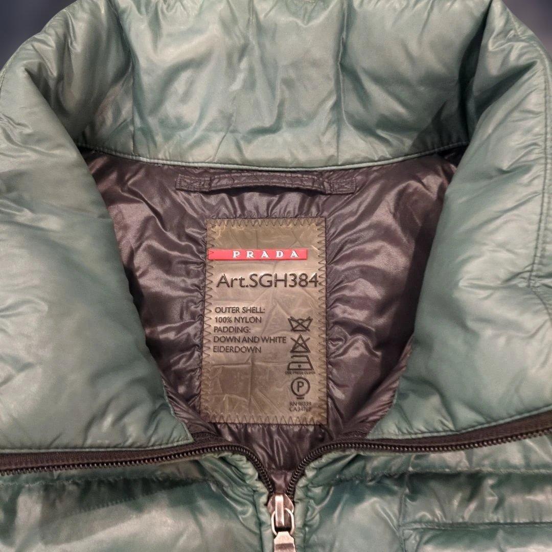 PRADA Art.SGH384 グリーン ダウンベスト