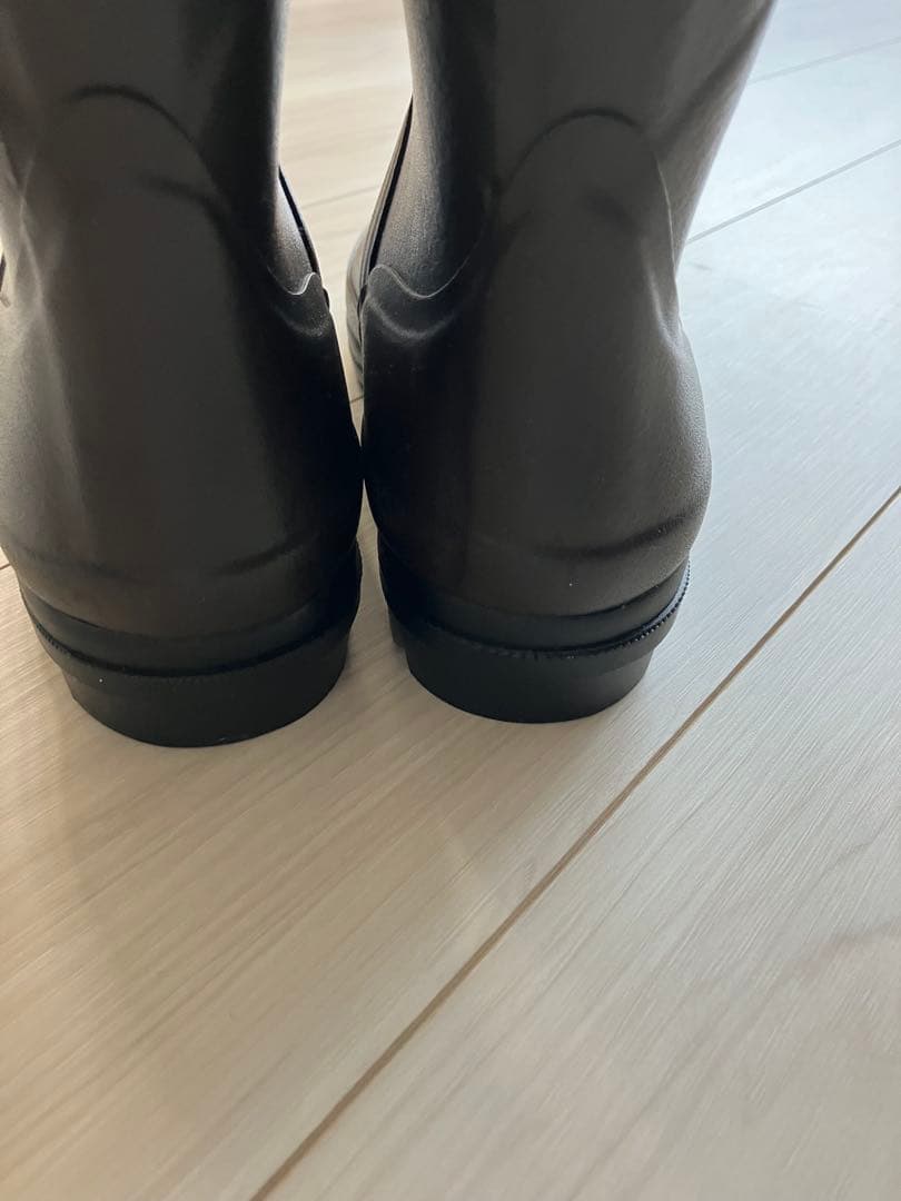 新品未使用 AIGLE レインブーツ ブラウン 35(22.5cm)フランス製