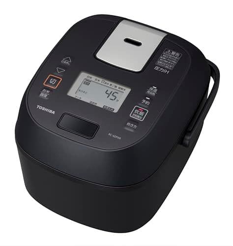TOSHIBA(東芝) 炊飯器 3.5合 RC-6ZPXR(K) 【圧力IH】