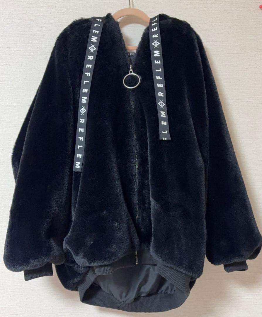 レフレム うさ耳BIGファーパーカー フリーサイズ