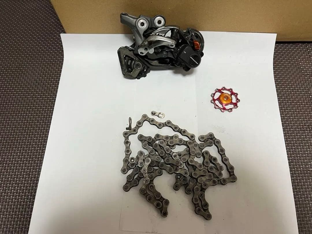 SHIMANO XT XTR 11速 セットチェーン付