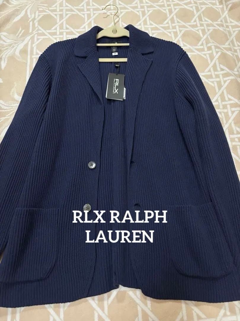 新品-RLX RALPH LAUREN ニット ブレザー カーディガン