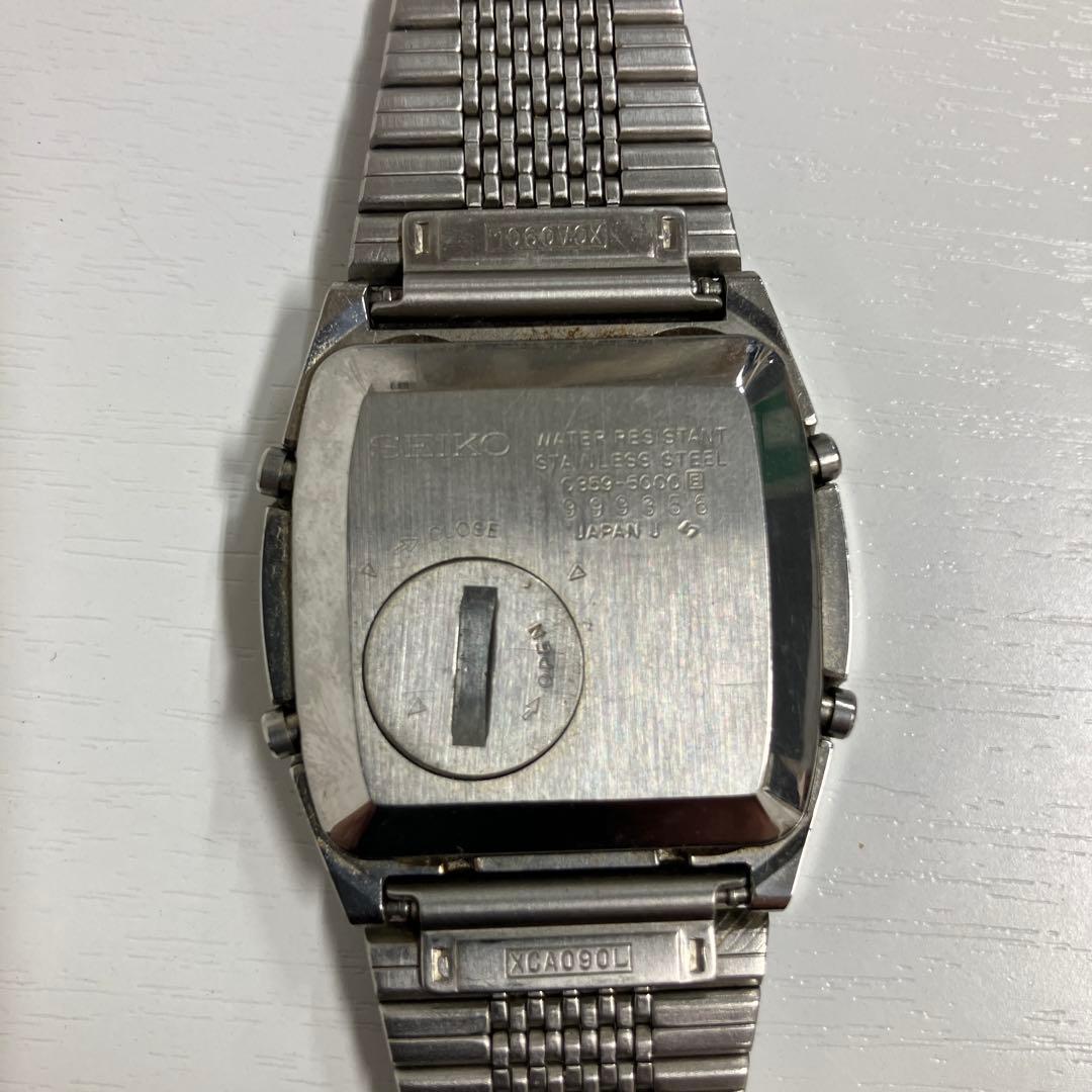 稼働品　SEIKO チェックメイト カリキュレーターアラーム C359-5000