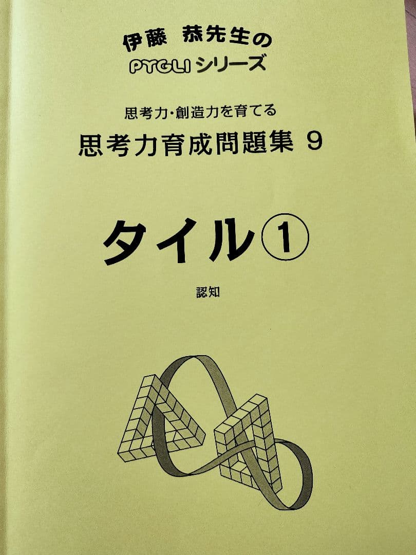 ピグマリオン思考力育成問題集・能力育成問題集　セット