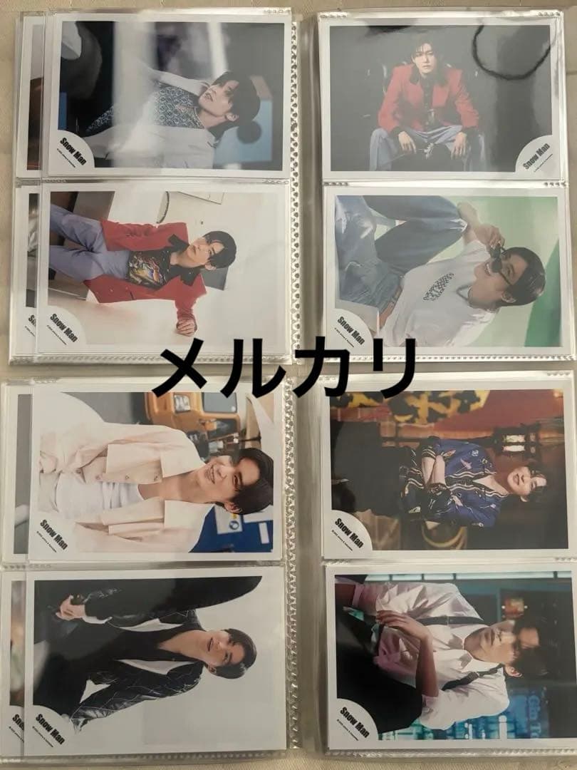 Man 目黒蓮　公式写真　まとめ売り　スノーマン