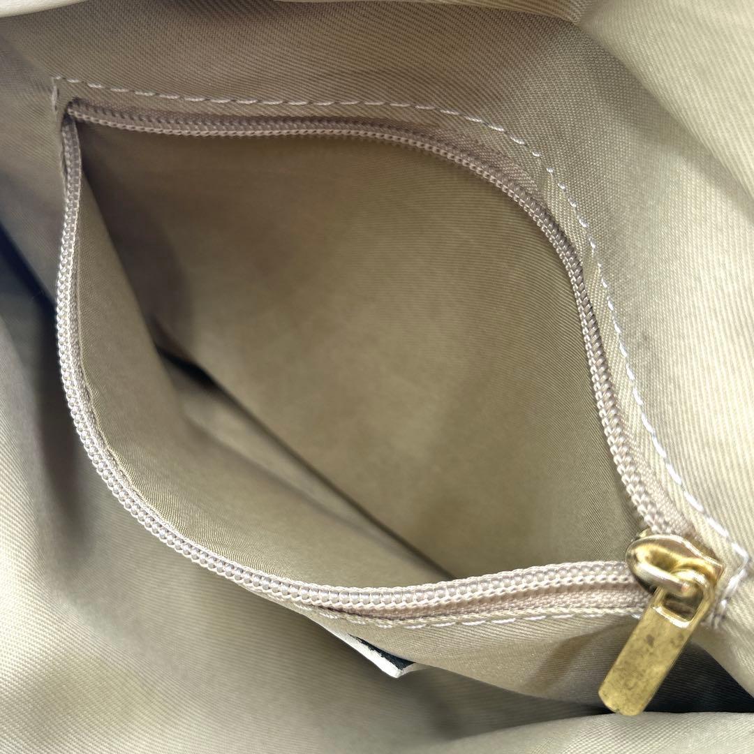 【未使用級/希少品】 オウレンティ 2way ウエストバッグ アイボリー