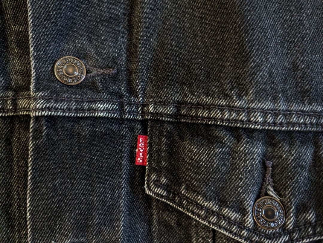 LEVI'S リーバイス 70503 ブラック デニムジャケット チュニジア製