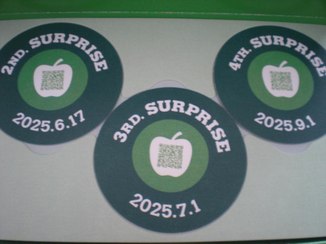 当選品【Mrs. GREEN APPLE】SURPRISE GREENBOX