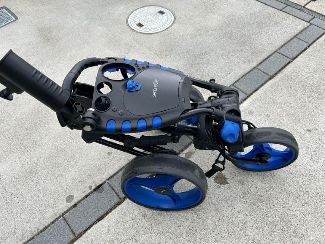 スピード ゴルフカート 3輪折りたたみ式