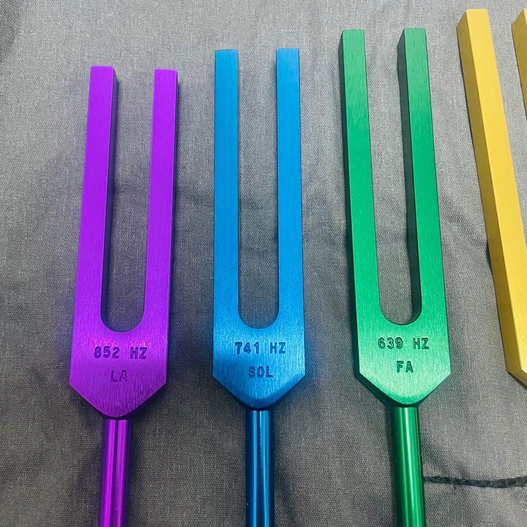 Soma Energetics社製　ソルフェジオ　音叉　エナジーチューナー