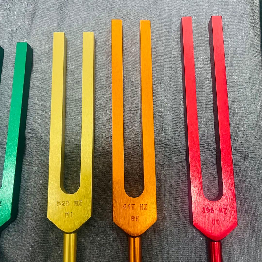 Soma Energetics社製　ソルフェジオ　音叉　エナジーチューナー