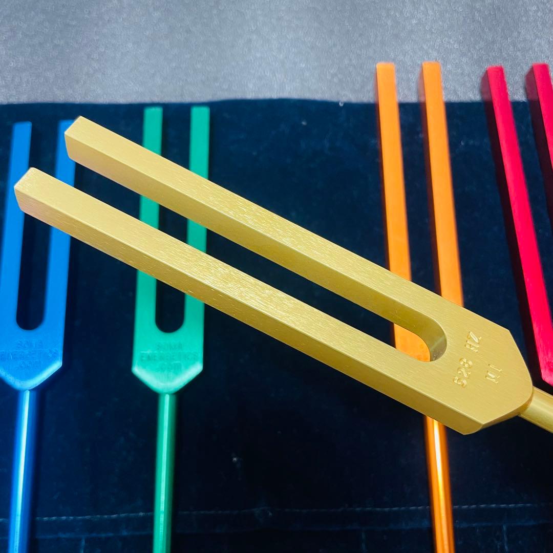 Soma Energetics社製　ソルフェジオ　音叉　エナジーチューナー