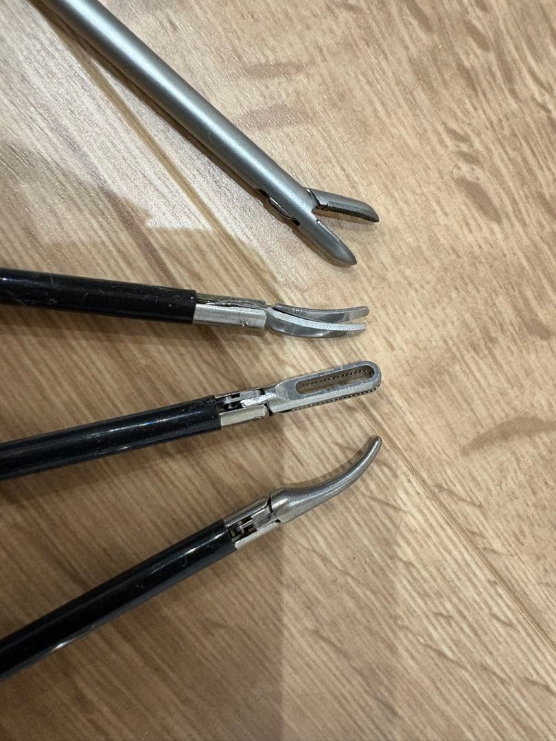 腹腔鏡ラパロ 練習用4本セット　練習台つき