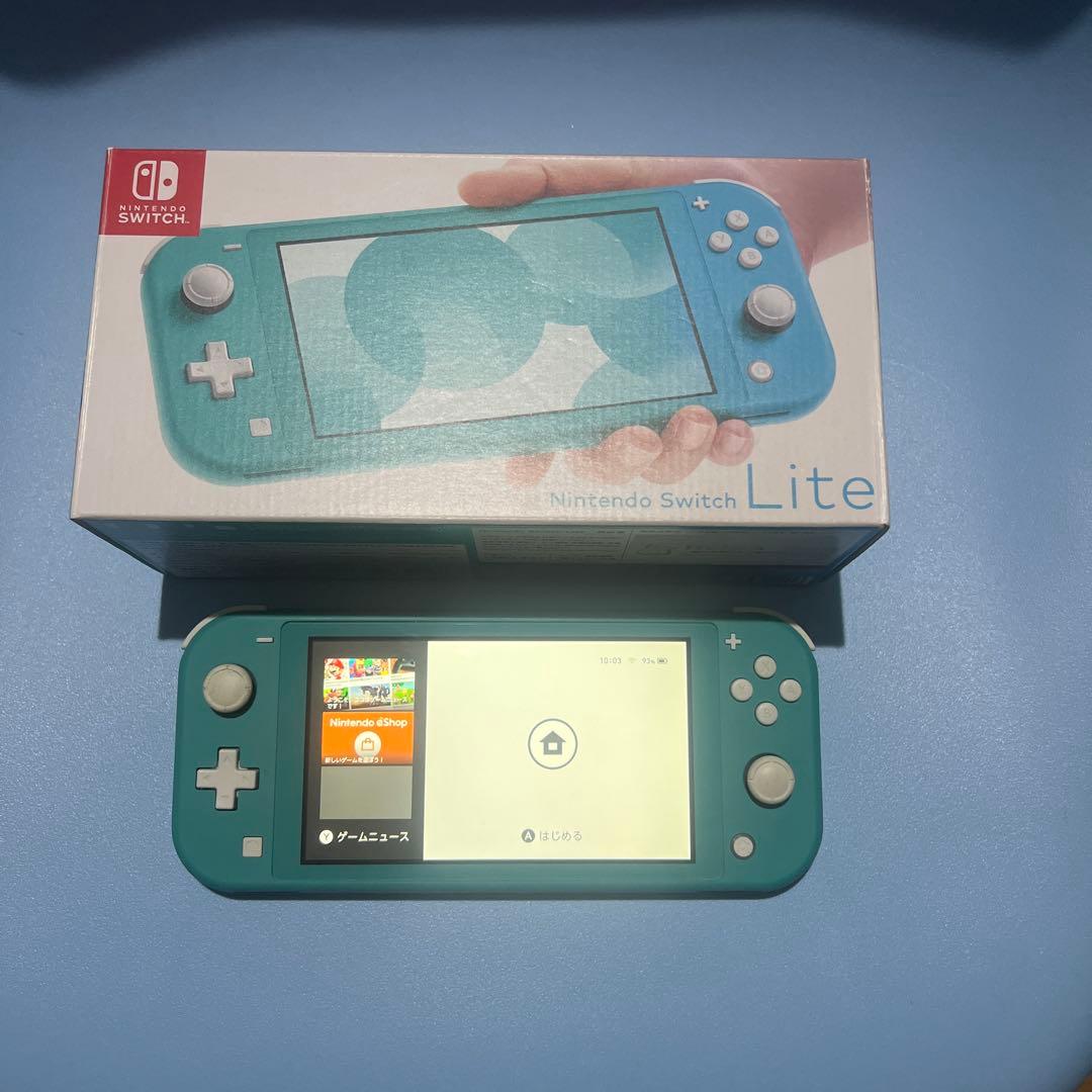 Nintendo Switch Lite 青 本体と箱あり