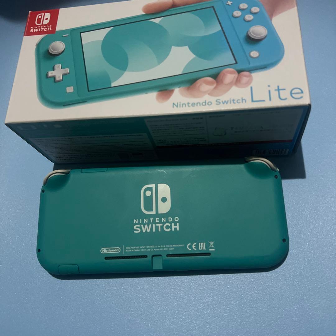 Nintendo Switch Lite 青 本体と箱あり