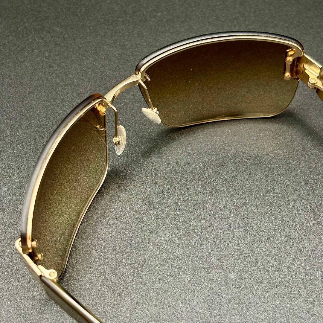 美品✨Gucci Sunglasses Rimless GG Pattern