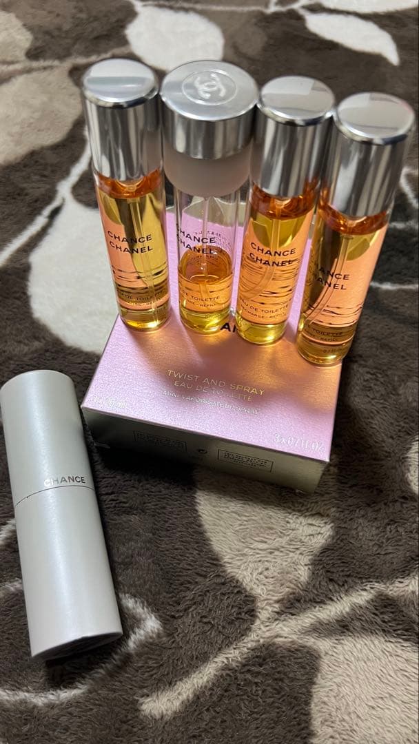 CHANEL CHANCE 香水 4本セット 20ml